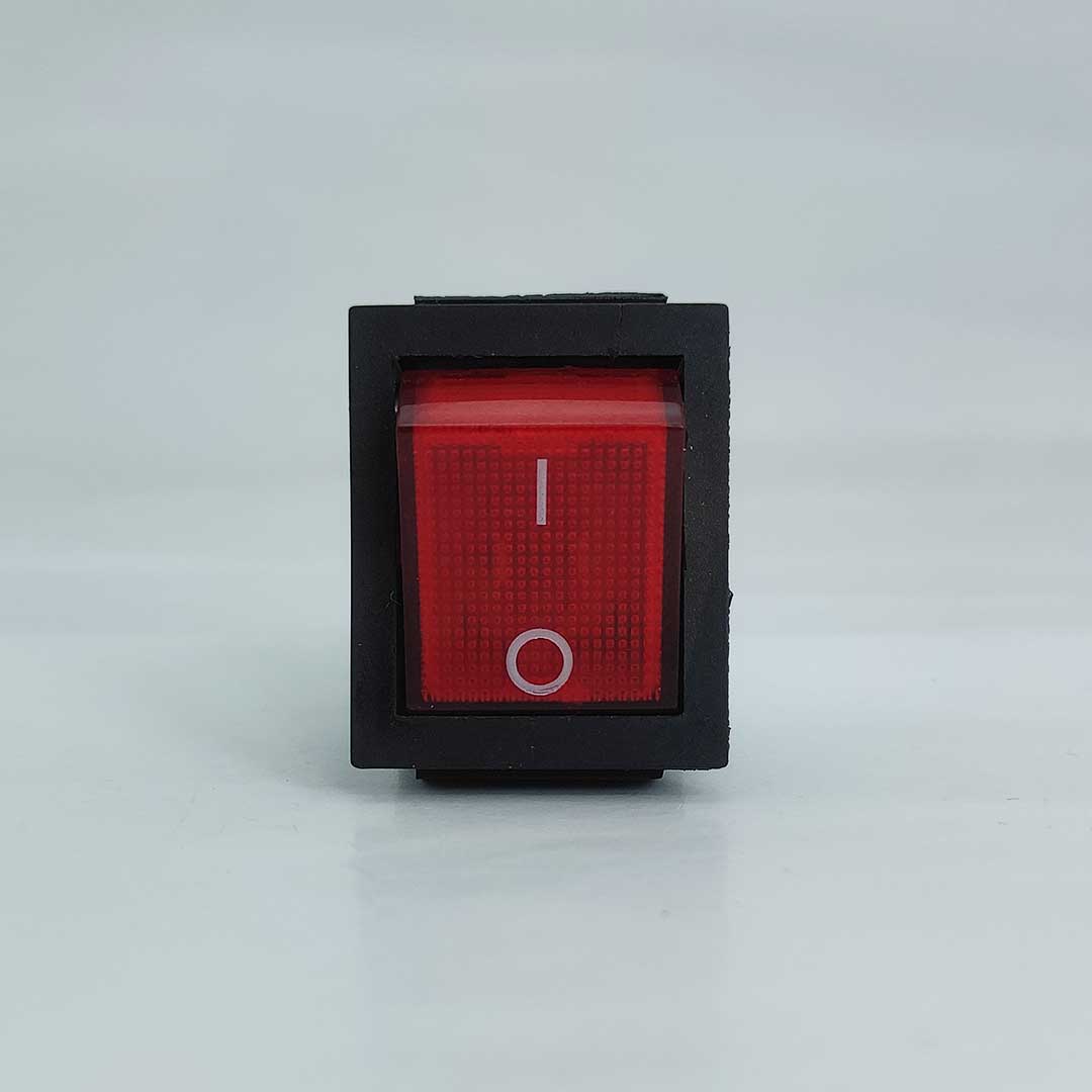 Red On Off Switch 1 Inch 4 pin